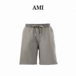 ami Paris 爱心刺绣短裤 定制奢享毛圈卫裤料，采用进口机刺绣工艺，使用先进的计算机控制系统和精密的机械部件，实现刺绣作业，精度高，线条流畅而细腻，酵洗加
