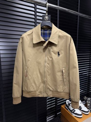 polo 保罗 2025春季新款 原单奢华时尚休闲男士风衣外套夹克。 精致原单辅料+聚酯纤维面料，简洁原版Logo设计更显奢华的风范，裁剪完美穿着舒适有型，整体