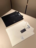 prad*普*达 2025春夏季新款经典元素短袖Polo衫，经典大方的款式，可以穿十年都还是流行的那种，你一定要收藏几件，难得精致极致的款，你一定要收！好品味的