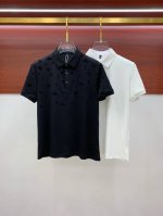 维特25Ss新款春夏短袖翻领T恤polo，最高版本客供定制高端朱地面料简单时尚款，经典Logo简单大方的款式！满满的高级感，四季可穿。简欧风格官网在售 码数M-