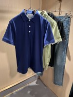 bc-Brunello Cucineli 2025春夏新款男士短袖Polo衫，众多明星都爱穿的时尚百搭单品！胸前Logo超级好看,喜欢经典简约的朋友,一定不能错