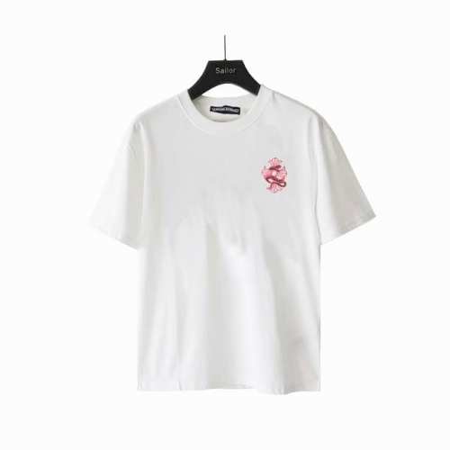实拍细节图+尺码表 Chrome Hearts 克罗心 蛇年限定刺绣短袖 蛇年限定系列 Ch 克罗心 采用万针刺绣盘绳工艺 情侣款短T 百看不腻的高级简约风格