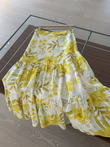 ys New Summer Collection 亚麻半裙 用量非常大 花色 版型 绝美 Sml