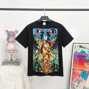 款号:Q08 # supreme Ss19 X Gilbert X George Life Tee Black 联名款 背后印花短袖T恤 男女同款 黑色 宽松版