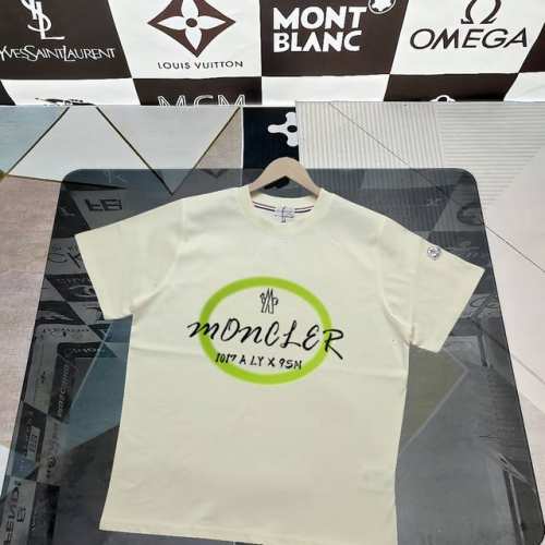 实拍 Nfc芯片感应 Moncler 蒙口 短袖T恤 2025专柜同步发售新款个性简约标识短袖T恤 面料：原版同步330克重双纱100%纯棉 超高质感，丝滑厚实