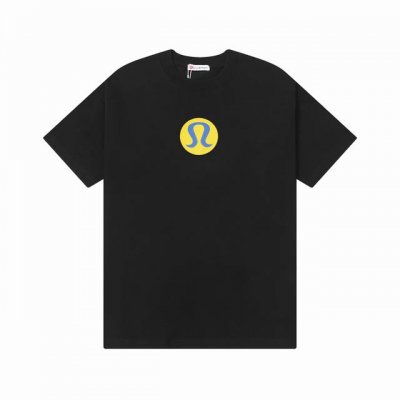 Lululemon 露露2025Ss新款字母印花短袖T恤 大Logo字母Os廓形宽松版型重磅纯棉短袖 简单百搭 无论内搭外穿尽显运动气息 尺码：Xs-L