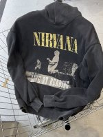 款号：8803 Nirvana涅槃乐队重磅洗水加绒卫衣