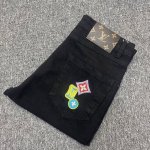 oc-483 Lv 路易威登凹凸立体压花高弹长裤 23Ss驴家最新超柔牛仔长裤 驴家顶级用料超柔高棉水洗牛仔面料每一件水洗费用高达常规工艺三倍之多 触感极致细腻