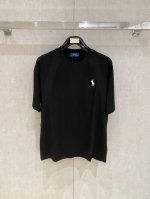 rl Polo 2025新款纯棉圆领T恤 落肩廓形 经典小马刺绣 码数：M-3Xl