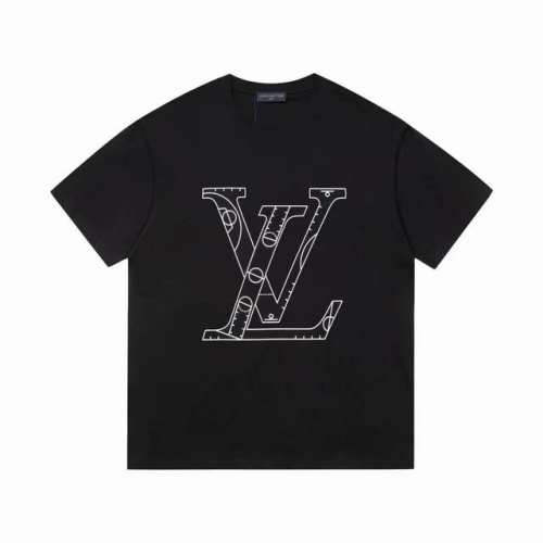 Louis Vuitton 路易威登X Nba 联名款Logo印花金典圆领短袖 定制260克同缸染面料 手感非常舒服 秋冬最新砖柜同步 Os落肩版型 时尚又个性
