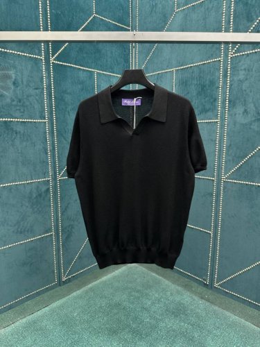 purple Label 25Ss新款舒适纯色短袖polo衫 男款 象牙色 码数 S.M.L.
