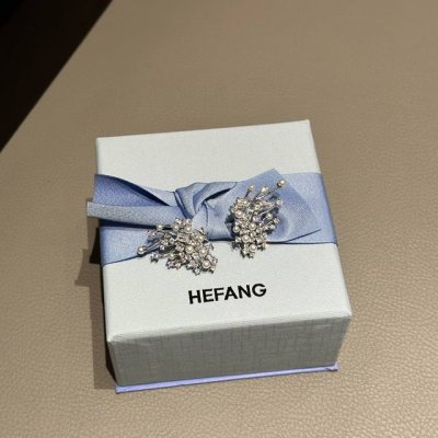 赵今麦同款Hefang何方璀璨星云耳环轻奢优雅高级感耳夹耳钉女，小麦哲伦星云是距离银河系最近的河外星系之一，因此被赋予独特的浪漫定义，设计师由此打造出优雅吸睛的
