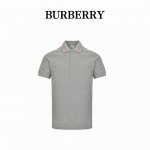 本地自取180 burberry/巴宝莉 领口战马刺绣Polo短袖 选用棉质珠地网眼布打造，定制材质260G长绒棉。衣领为双系统提花定织扁机制成，有弹性，不变形