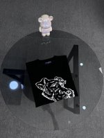 顶级版本 区别通货 25Ss 路易威登 Tyler,联名限量这款针织T恤是春夏季最新热门单品之一 采用客供定织定染的全棉针织纱线制成 经过进口机织工艺精心打造