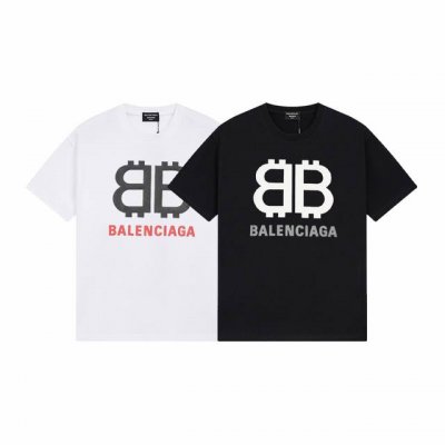 款号：G2176 2025 Balenciaga巴黎世家金属质感胶带 Logo印花短袖 宽松版型 采用260克精梳棉双纱 从面料到辅料全部三标齐全跟足Zp 进口