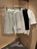 vivienne Westwood 薇薇安 威斯特伍德 2025春夏新款男女同款休闲短裤，意大利原厂订单渠道，极具个性高级风，标志Logo刺绣工艺设计！宽松阔版