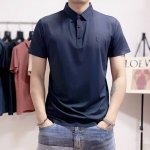 圣罗兰 新品上市！2025夏季新款Logo男士翻领Polo衫！经典休闲商务男款，高端男装的天花板级别的商务男款！简约时尚大气不失优雅，单穿内搭体面过人，品质控