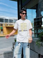 Givenchy纪梵希 独家专供新款原单男士休闲短袖 高端定制 高版本 时尚百搭爆款进口面料 手感超柔软细腻 穿着亲肤舒适 高端精品 代工厂p精细做工 上身非常