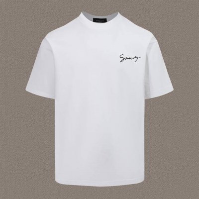 Givenchy Gvc纪梵希2025Ss春夏新款短袖T恤 -定制280G全棉双纱面料，布面干净，布纹清晰，手感非常细腻扎实，更加力挺 -整衣立体定位剪裁，上身
