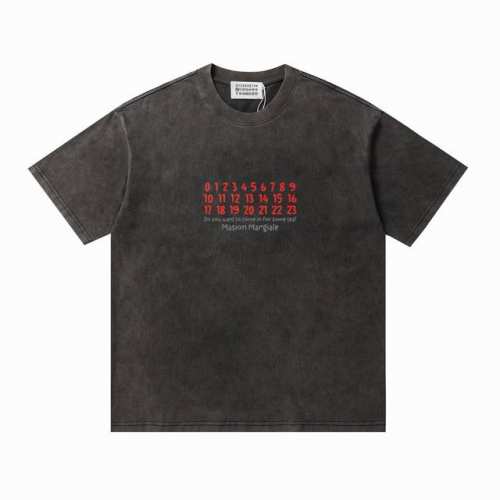 p70#M710 洗水做旧马吉拉25Ssmaison Margiela/字母印花Logot恤短袖 春夏新款男女同款短袖，同步发售简约大方，从容百搭，档次极高，完