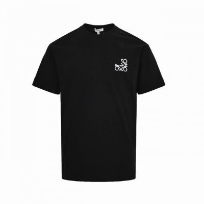 Loewe 罗意威 25Ss 撞色Logo刺绣短袖 简约清新风格，彰显出高品格的气质， 采用230G 32织双纱面料，面料厚实柔软亲肤， 松软细腻着身感更舒适透