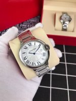 现货 单个批 卡地亚情侣款 石英版本顶级货 男款42Mm 女款33Mm 请您欣赏经过了成熟设计技术和精致生产工艺 精益求精 只为了真正的还原正品 机芯从内而外最