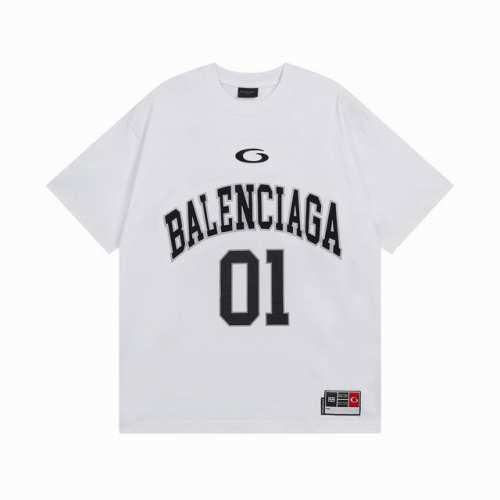 balenciaga 巴黎世家2025 Ss 最新款篮球球服绣花印花短袖T恤 本市场No.1的质量 真正天花板品质 全部原版开发注意细节图 避免被盗图商家混发