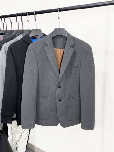 Tu 新品 Zegna 杰尼亚 男士经典两粒扣商务休闲修身气质型西服 秋冬重磅打造的男神级别西服，众多明星男神亲身示范，品相极致完美，不容错过的奢华臻品！ 复合