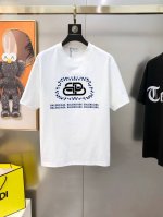 Bal*Nciaga 巴黎世家2025春夏新款原单男士圆领短袖T恤 专柜同步售卖 爆款高端品质 高版本 Os版型阔版 立体印胶字母Logo图案设计 定制进口双股