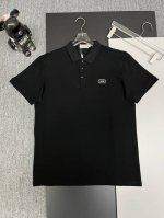 Diro 迪奥 刺绣新款polo衫 原版面料 官方同款 采用210克丝光珠地棉，定制 同缸染面料 手感非常舒服爽滑 版型挺阔有型 一线品牌代工厂p出品 进口百灵