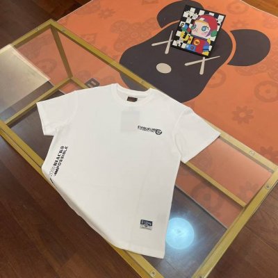 evisu福神2025新款男士字母圈圈短袖 颜色 白 尺码 S-Xxl s码 肩宽44 胸围96 衣长68 适合身材 -120斤 m码 肩宽46 胸围102 衣