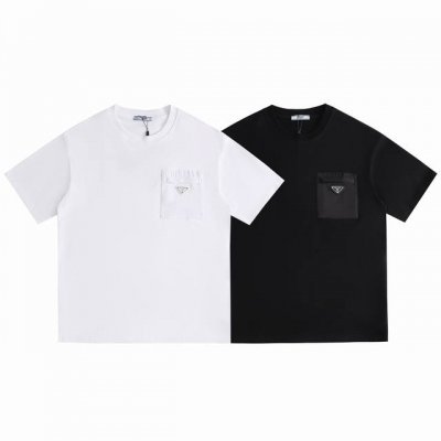 8076# 面料260克 %双纱棉 前面拼接贴拉链口袋尺码S M L Xl