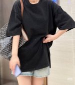 资讯 balenciaga巴黎世家 25Ss满身水钻宽松休闲圆领短袖 T恤 男女同款