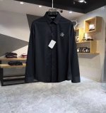 支持年后退换 支持年后退换 早秋新款 巴尔曼 独家客供新款原单男士休闲长袖衬衫 高端定制 高端版本 时尚百搭爆款进口面料 手感超柔软细腻 穿着亲肤舒适 高端精品