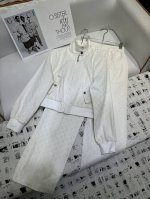 Gcuui 新款套装 提花面料 时髦低调气质又奢华高级！版型百搭不挑人，做工品质看细节。白富美必入！强烈推荐 高品质 尺码 Sml