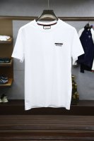 p250 gucci古奇/2025 春夏新款# 2025春夏三色净版圆领T恤# 57.1Viscose 35%Polyster7.9%Spandex混纺，丝滑柔