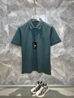 Zegna杰尼亚 2025春夏新款男士原单翻领Polo衫系列出货 简洁时尚百搭 高端品质 定制进口双股丝光珠地棉面料 穿着舒适 透气 档次高很有质感 简单大方得