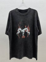 Acne Studios圆领T恤 数码直喷印花 280克全棉双股精纱洗旧面料 宽松 S版型裁剪 符合当下的潮流审美 大大地 一件包容性强 随意上身就能轻松凹出造