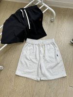Ralph Lauren 拉夫劳伦 经典简约刺绣小标男女情侣款短裤 高品质300克高克重华棉面料 亲肤透气不起球 刺绣Logo点缀 时尚又个性 超级洋气的一款