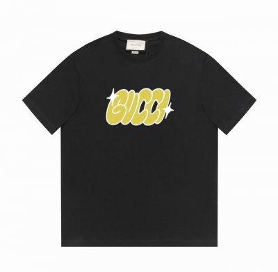 gucci古驰24Ss早春系列 G家彩色趣味英文字母Logo -采用双纱纯棉250G 面料颜色定制定染 不缩水不退色 手感舒服 质感超强全套辅料.潮男潮女必备经
