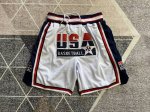 款号K94 顶级刺绣版本 Just Don Nba Toronto Raptors Team Shorts 贾斯顿 Nba 美国梦一队 刺绣球裤 篮球短裤 贾斯