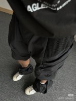 模特图！230 潮人必备！25Ss Hamcus X Adidas Jacket 三叶草 阿迪达斯 &联名末世废土风轨界勘测作业多功能长裤春夏季可拆卸工装裤Ca