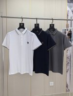 史蒂芬。25春夏新款原单男士翻领polo衫短袖T恤 柜台同步发售 爆款 简洁时尚百搭 高端品质 胸前刺绣Logo图案设计 定制进口双股珠地纯棉面料 穿着舒适 透
