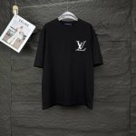 驴家2025新款重工贴布刺绣字母Logo情侣款短袖T恤 高版本高版本 原版面料 数码直喷印花工艺 网红明星同款 高版本 高 品质 面料采用300克纯棉面料 手感