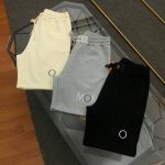 Moncler 蒙口2025Ss新款刺绣Logo休闲情侣款短款 原版面料高版本高品质 网红明星同款 男女同款-宽松欧版 400克高品质精密高科技针织面料经典款专