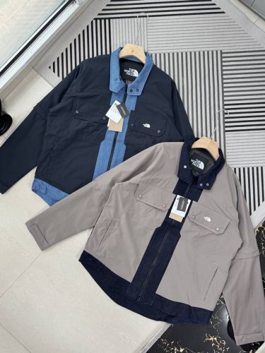 Thenorthface北面Ue先锋设计男牛仔拼接可拆卸软壳外套23新款83pg Tnf北面Ue先锋设计机能牛仔衬衫，官网在售1600+，潮人必备单品！结实耐磨