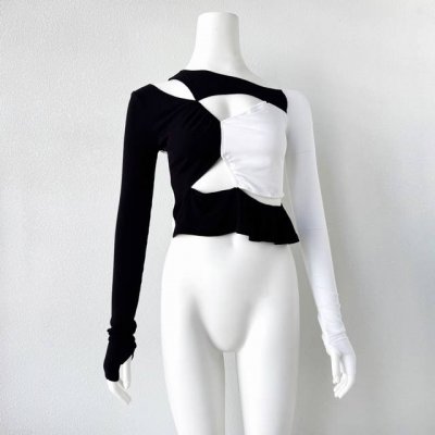 款号：#2213 Main: 100%Cotton 尺寸：36 38 40 42 胸围 腰围 袖长 长 Bust Waist Sle Long 36 80-86