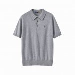 新品上新！ 拉夫劳伦夏季新品男士针织polo短袖，采用原版一致百分百纯棉纱线，含百分之14羊毛，大厂工艺14针纱织密度质感肉眼可见，细腻透气，洗后不变形
