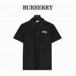 Burberry 巴宝莉 草写刺绣字母签名短袖polo衫 原版品质，欢迎对比。纯棉珠地棉面料经典款polo衫，经典爆款系列，图案装饰让商务休闲风增添了俏皮的色彩