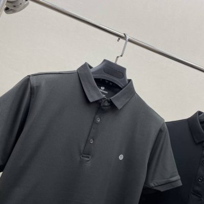 Lululemon 露露25夏季新品！男士丝光珠地棉短袖polo衫！观网门店同步！客供面料！42.2%健康棉+7.8%氨纶+50%丝光纤维！黄金比例混纺！面料手